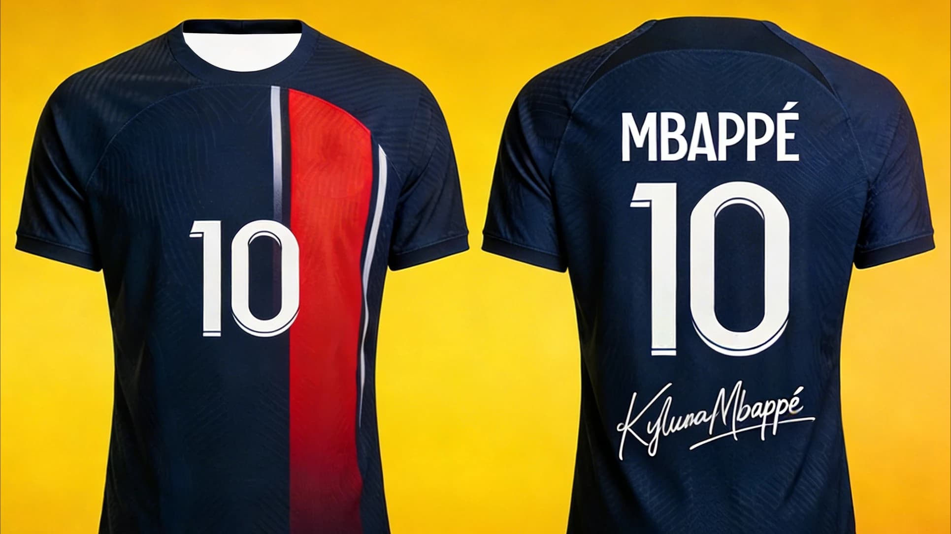2026 Summer Fashion New AI Mbappe No.10 Shirt 3D Fitness Training Competition Speed Drying Sportswear Men's Summer T-shirt Large
