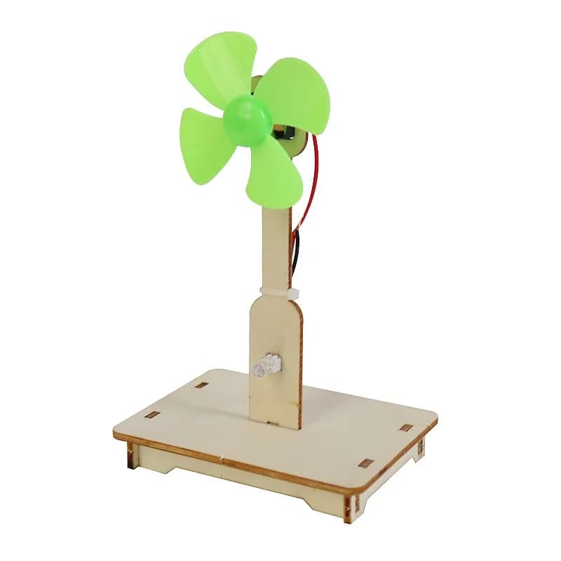 Generazione di energia eolica Scienza per bambini Giocattoli sperimentali Tecnologia degli studenti delle scuole primarie Piccola produzione Invenzione fai-da-te Ph