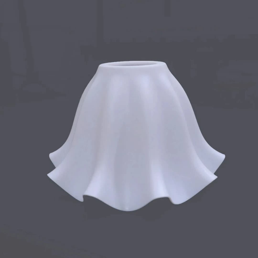 1 pz E27 campana di plastica orchidea paralume lampada a sospensione accessori parti da tavolo fai da te parete notte ristorante lampadario di ricambio