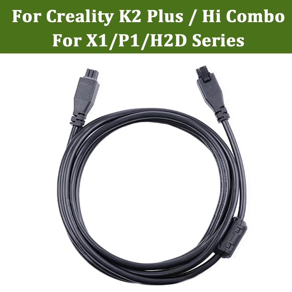 Per Creality CFS 1M 2M Cavo bus di prolunga a 6 pin per Creality K2 Plus Hi Combo Linea estesa per stampante 3D serie X1/P1/H2D