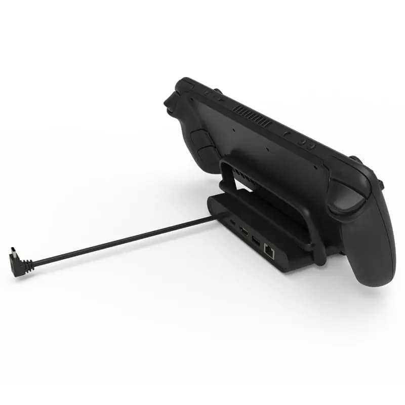 * UNO GIORNO Per Steam Deck Docking Station Base TV Supporto Hub 4K Dock USB C a RJ45 Ethernet 60HZ Steam Deck compatibile HDMI