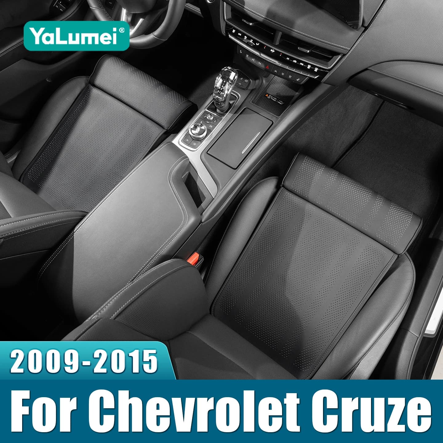 For Chevrolet Cruze 2009-2015: Support cushion for Legs, Extension Seats Auto, Breathable Poggiagambe