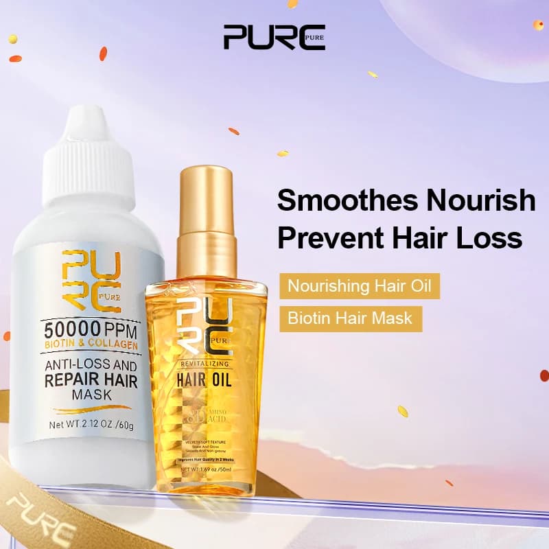 Collagen hair mask and argan oil Hair care kit Raddrizz Professional Levigante Ricci Crespo Dry repair cream Hair care PURC