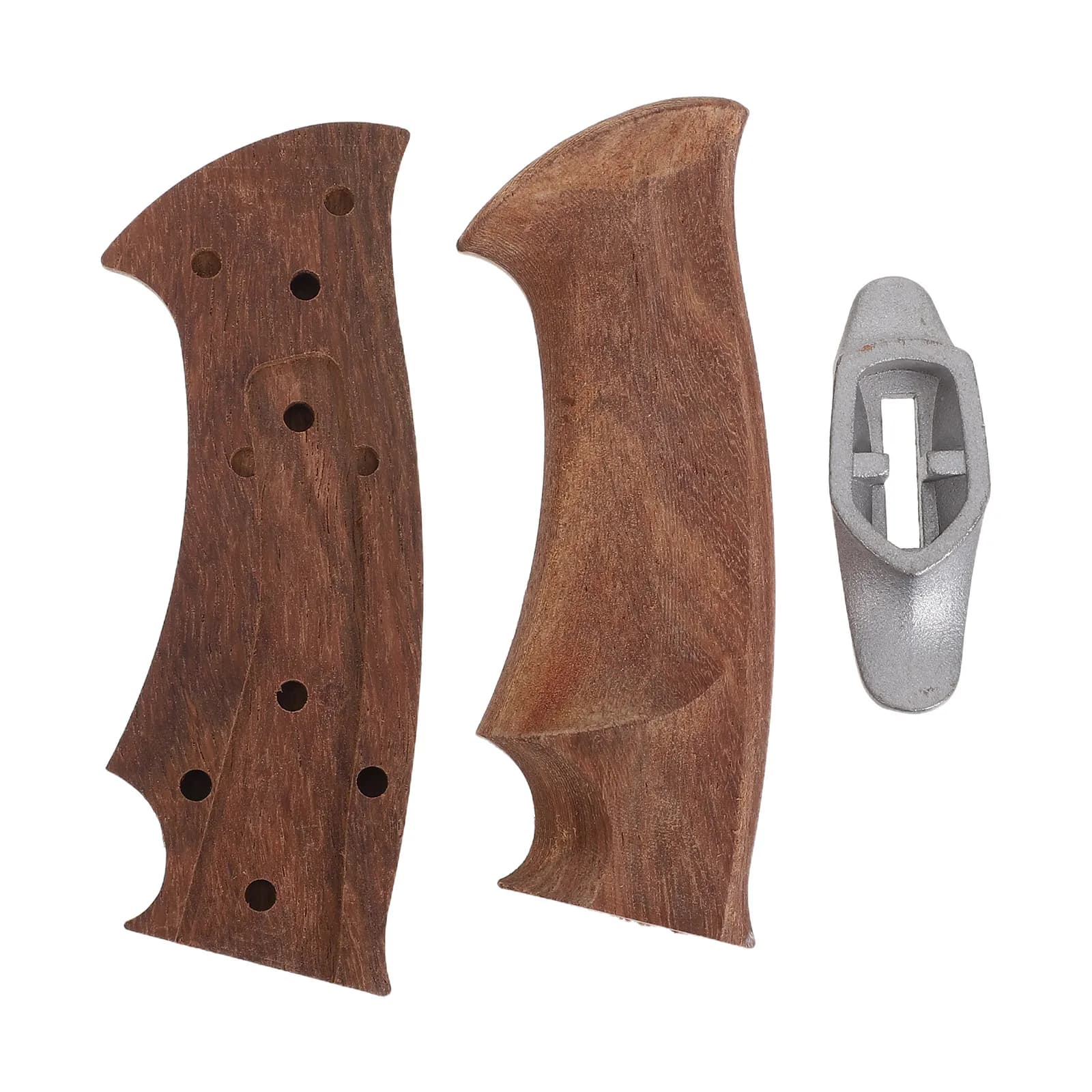 4.33 Inch Solid Wood Cutter Handle Replacement for Knives Non Skid Comfortable Grip Chef Kitchen Cutter Grip Accessories