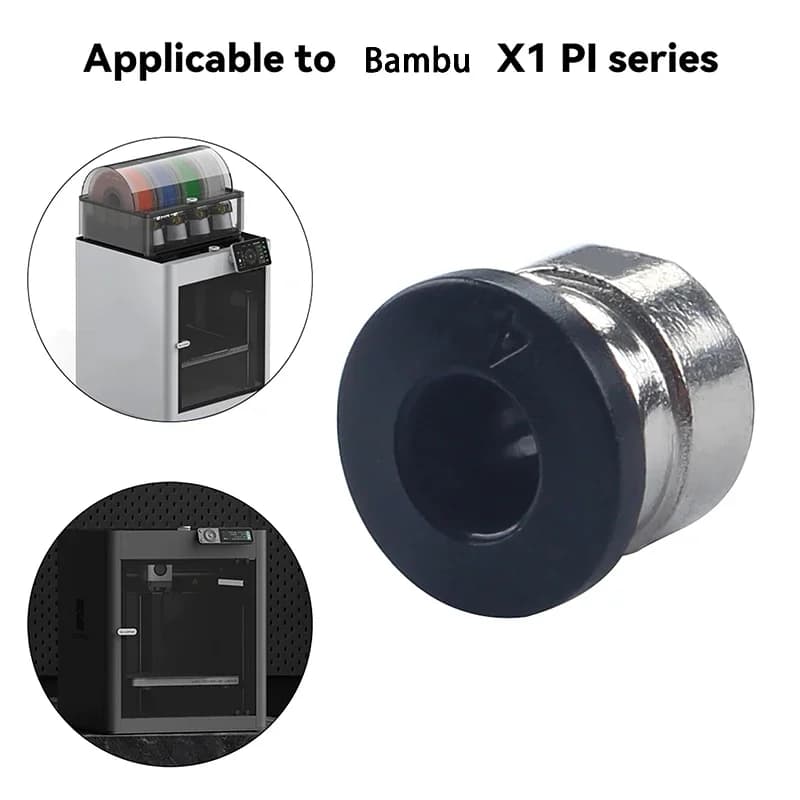 L93A-Connettore pneumatico Estrusore di filamenti da 1,75 mm per stampante 3D Bambu Lab X1 P1 Tubo in PTFE Interruttore Hall Parti della stampante 3D