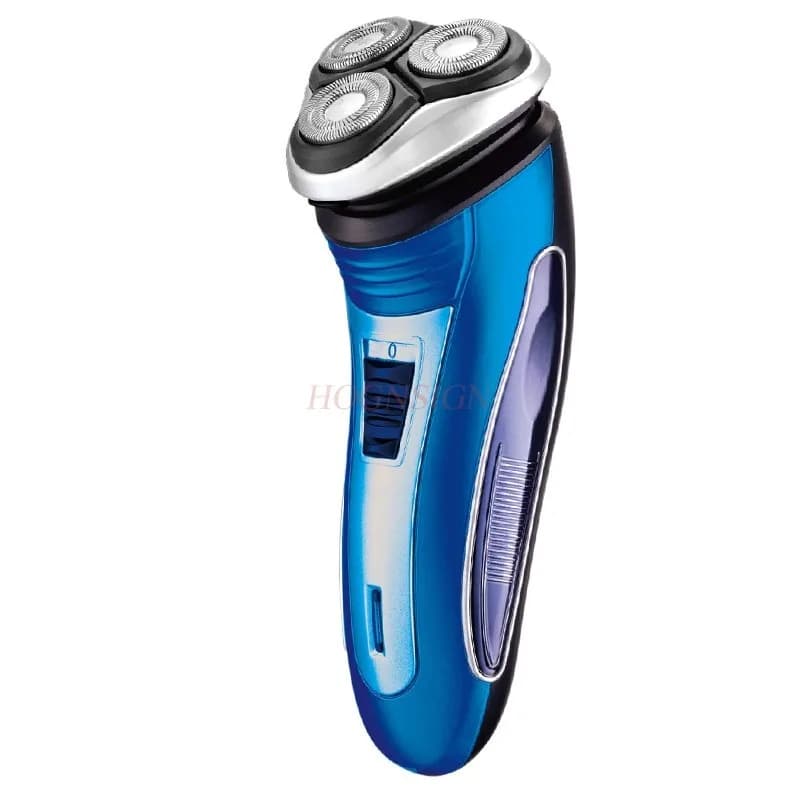 3D Triple Heads Electric Shaver Man Shaving Machine Satin Face Care Trimmer Barbeador Safety Gifts for Dad's Day