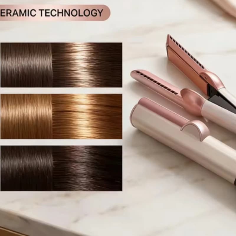 2026 Trendy Negative Ion Leasing Plate, Smooth Comb, Dry and Bagnate Use, Smooth Without Damaging Hair