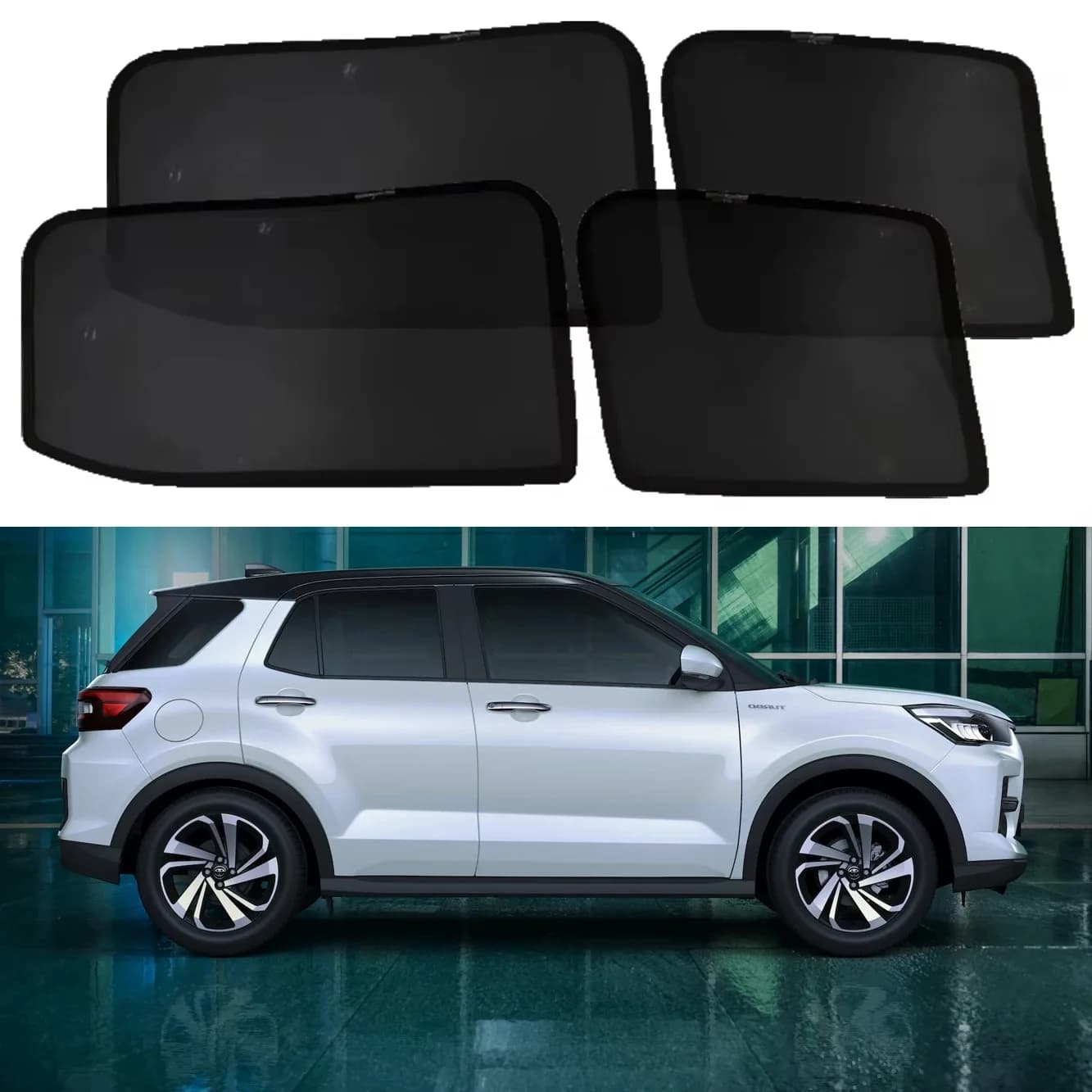 Parasole Magnetico per Auto, Tenda Parasole per Parabrezza, Accessori per Toyota Raize Daihatsu Rocky G 2021 - 2025 2022