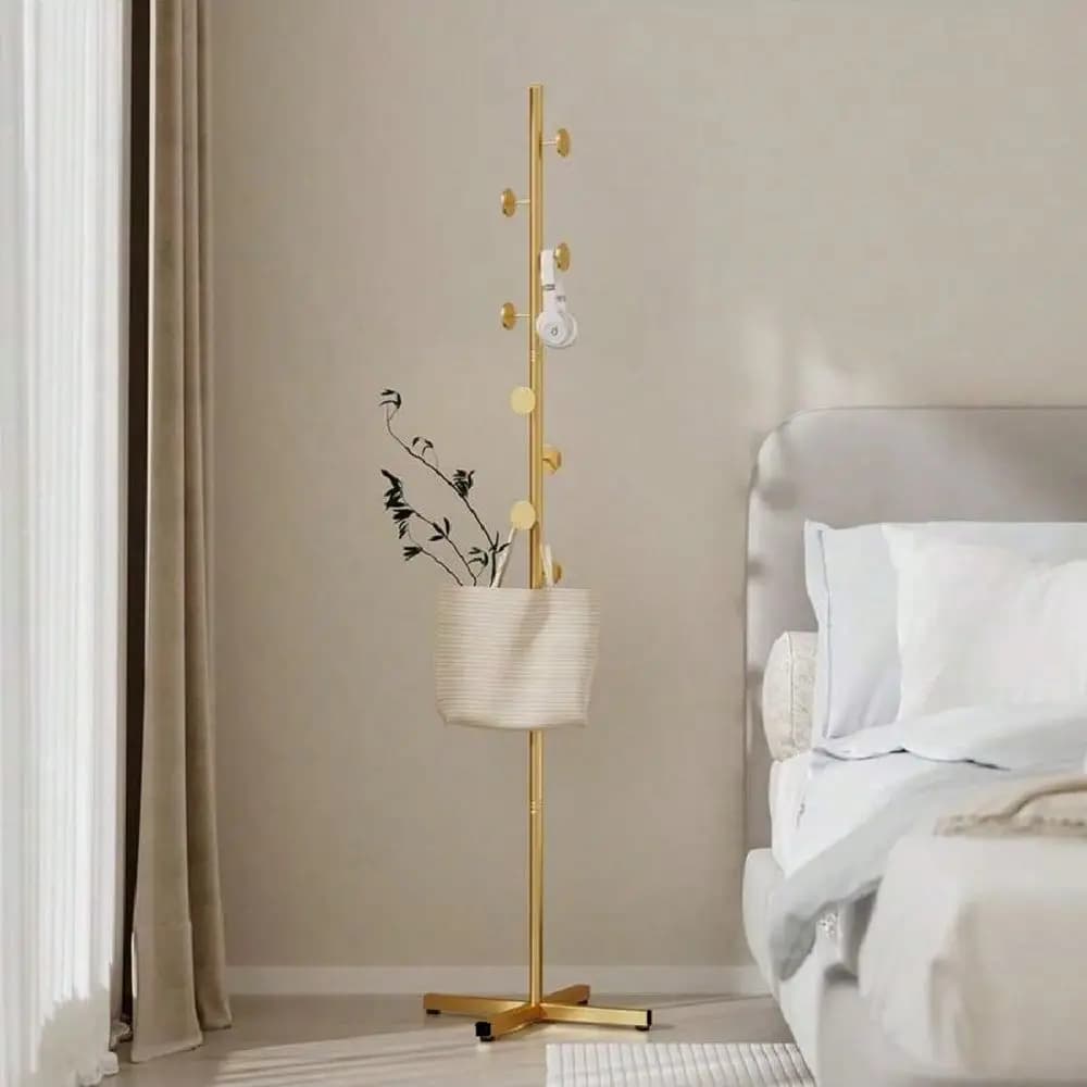 Appendiabiti portatile da terra con design unico per la decorazione della camera da letto o della casa, decorazioni per feste, decorazioni per la stanza