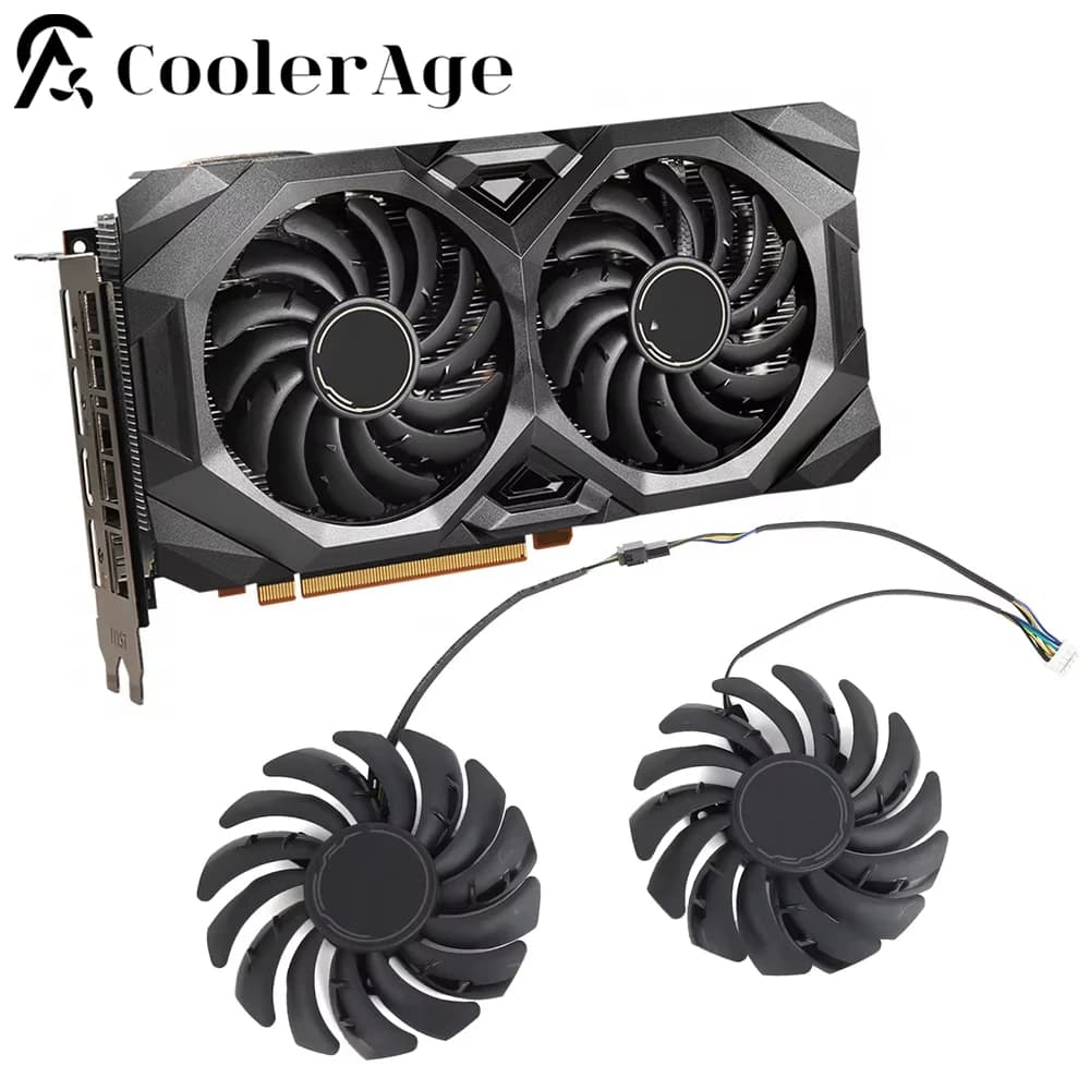 Dispositivo di raffreddamento della ventola della scheda Video per MSI RADEON RX 5600 XT 5700 5700 XT MECH 87MM muslimyrx5600xt RX5700 RX5700XT GPU Fan