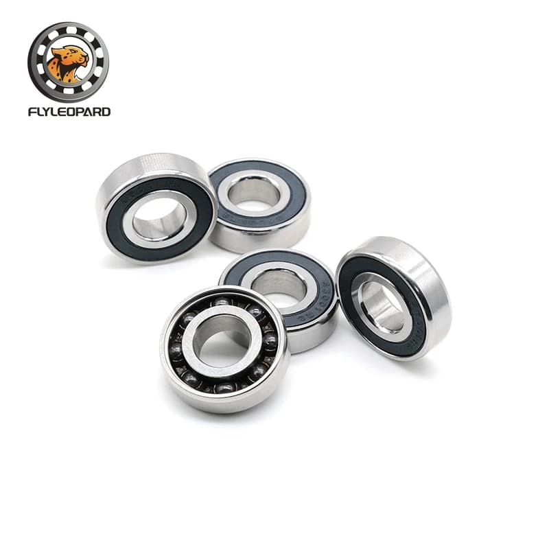 6001-2RS Cuscinetto In Acciaio 12*28*8mm 1 PZ ABEC-7 6001 RS Mozzo Della Bicicletta Anteriore Mozzi Posteriori Ruota Sfere In Ceramica cuscinetti
