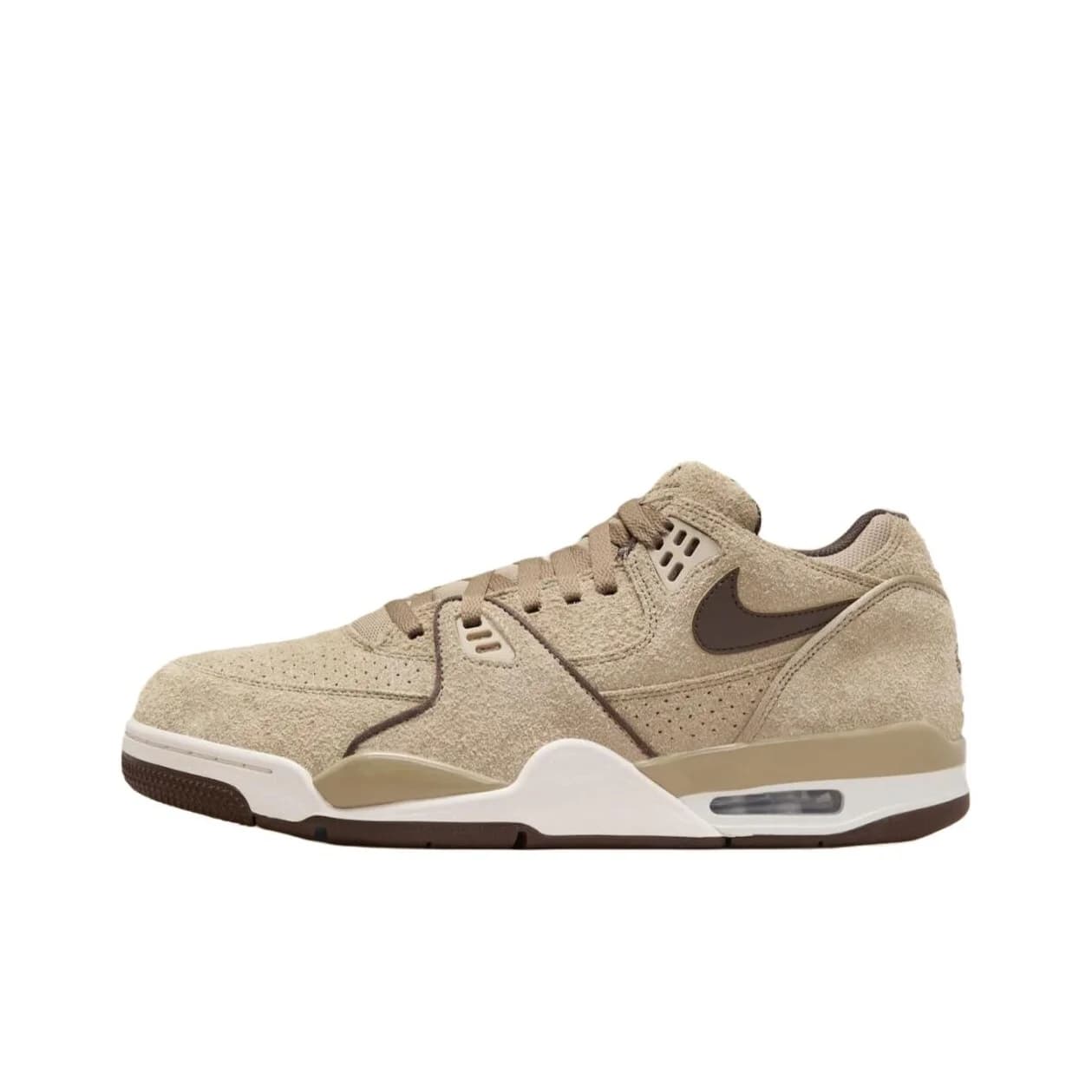 Nike Air Flight 89 Low top Basketball Shoes Unisex Khaki FZ3045-200