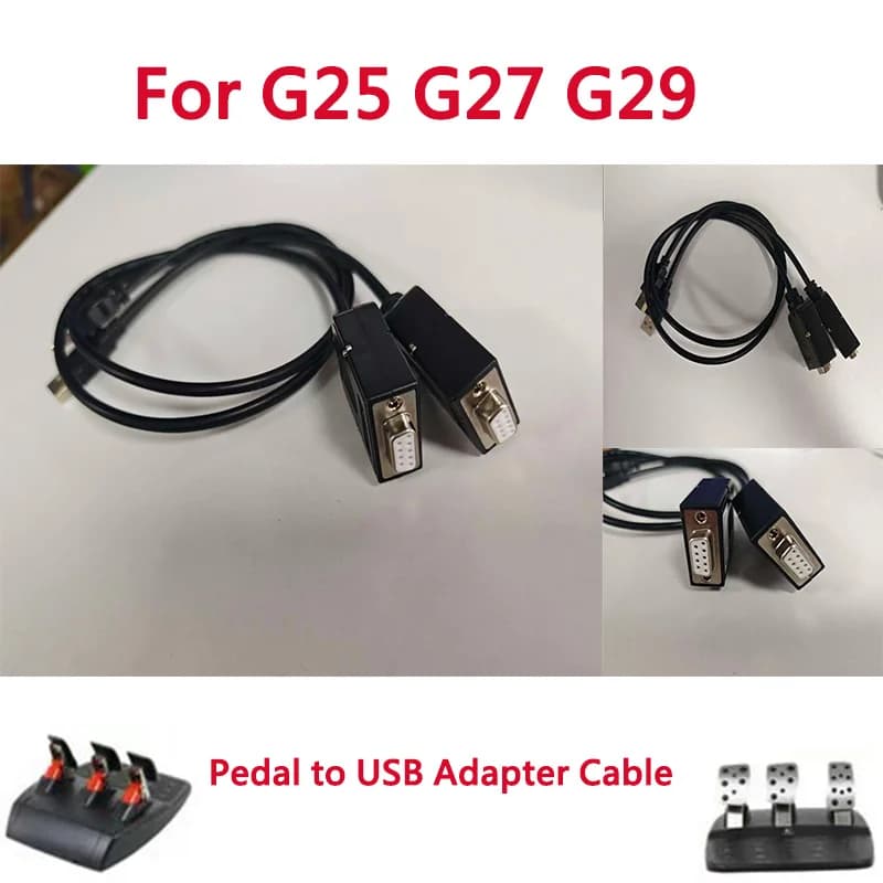 Cavo Adattatore USB per Pedali G29 G27 G25 - Convertitore per Logitech G29 G27 G25 - Parti di Modifica Fai-da-te (DIY) MOD