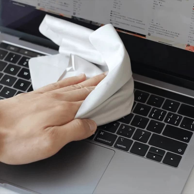 Panno per la pulizia dello schermo compatibile con MacBook Pro 13", 14" e MacBook Air 13", protegge dallo sporco e dai graffi per il laptop K