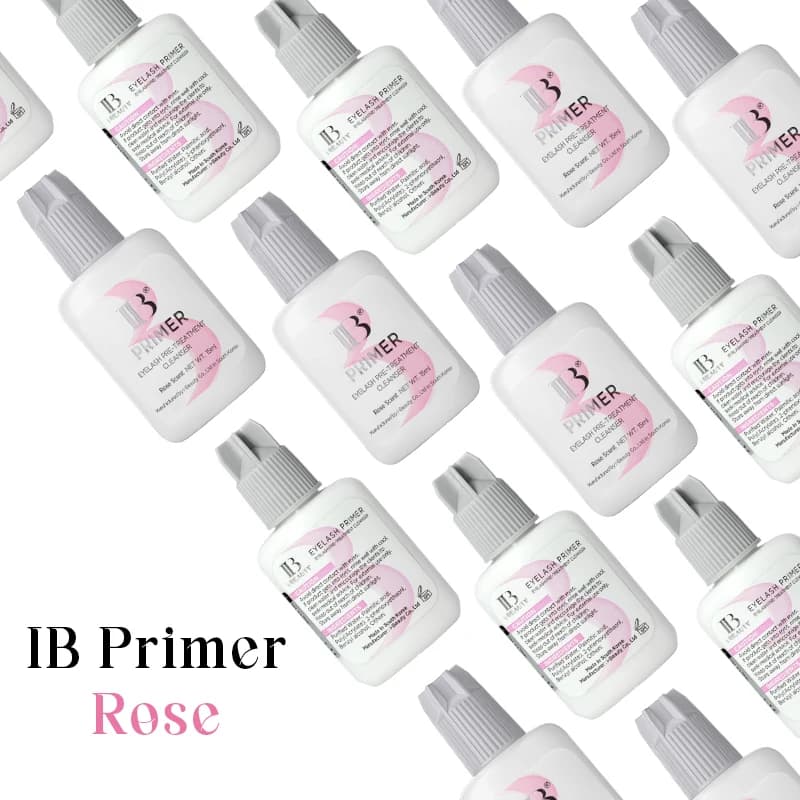 10 Bottiglie IBeauty Ciglia IB Primer Rosa Colla per Estensione Ciglia Finte 15ml Strumenti per il Trucco Salute Bellezza Forniture Liquido Booster