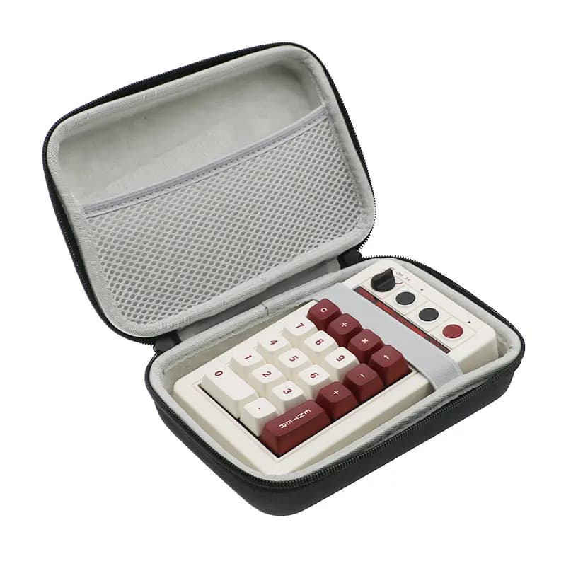 IVBX Newest hard carry case for 8BitDo Retro 18 Mechanical Numpad Anti-slip and Shockproof travel portable Protect bags