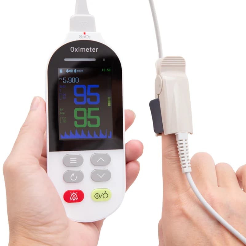 Clinical Medical Equipment Monitor, Veterinary Instrument for Animals, Oximeter for Life Signs, Veterinary Diagnosis