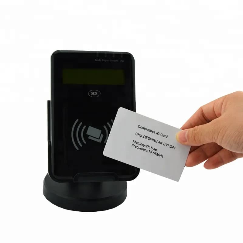 Per il lettore di schede NFC USB Visual Vantage con display LCD ACR1222L