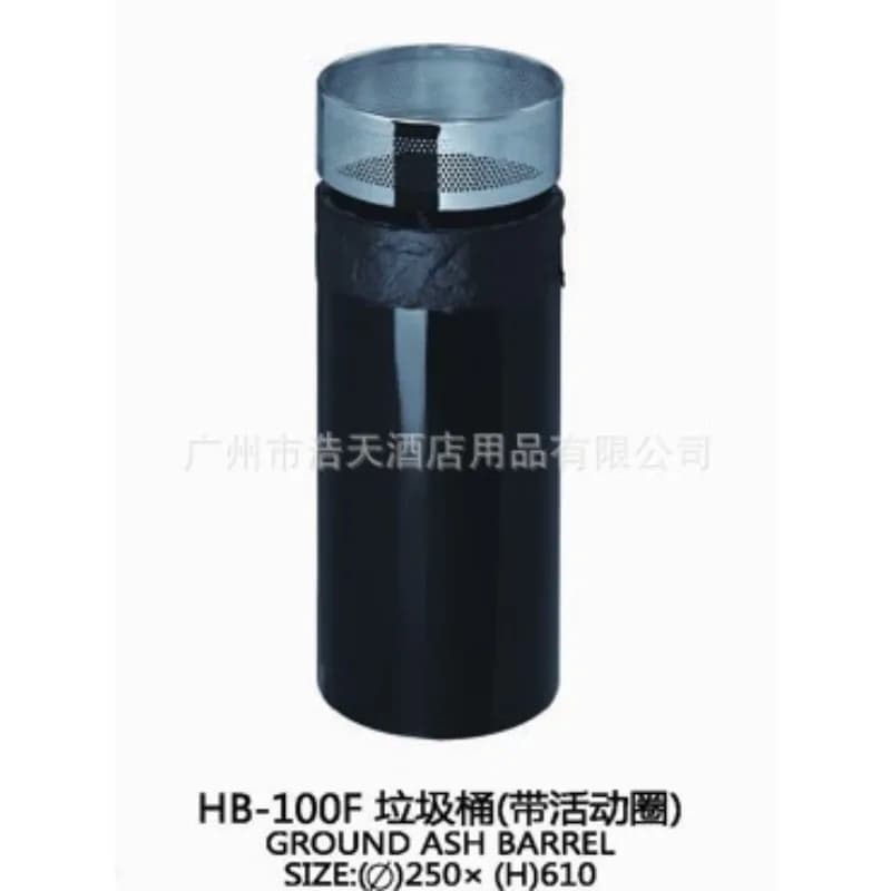 Specializing in the production of stainless steel, titanium and other hotel supplies, trash cans