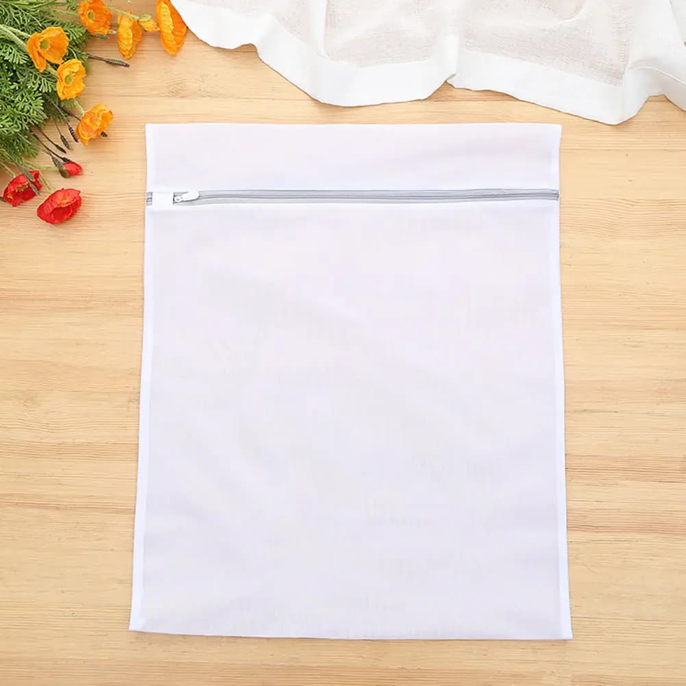 Set di 7 sacchetti per bucato, 7 misure, sacchetti a rete per vestiti delicati, reggiseni, biancheria intima, calzini, protezione per lavatrice, chiusura con cerniera