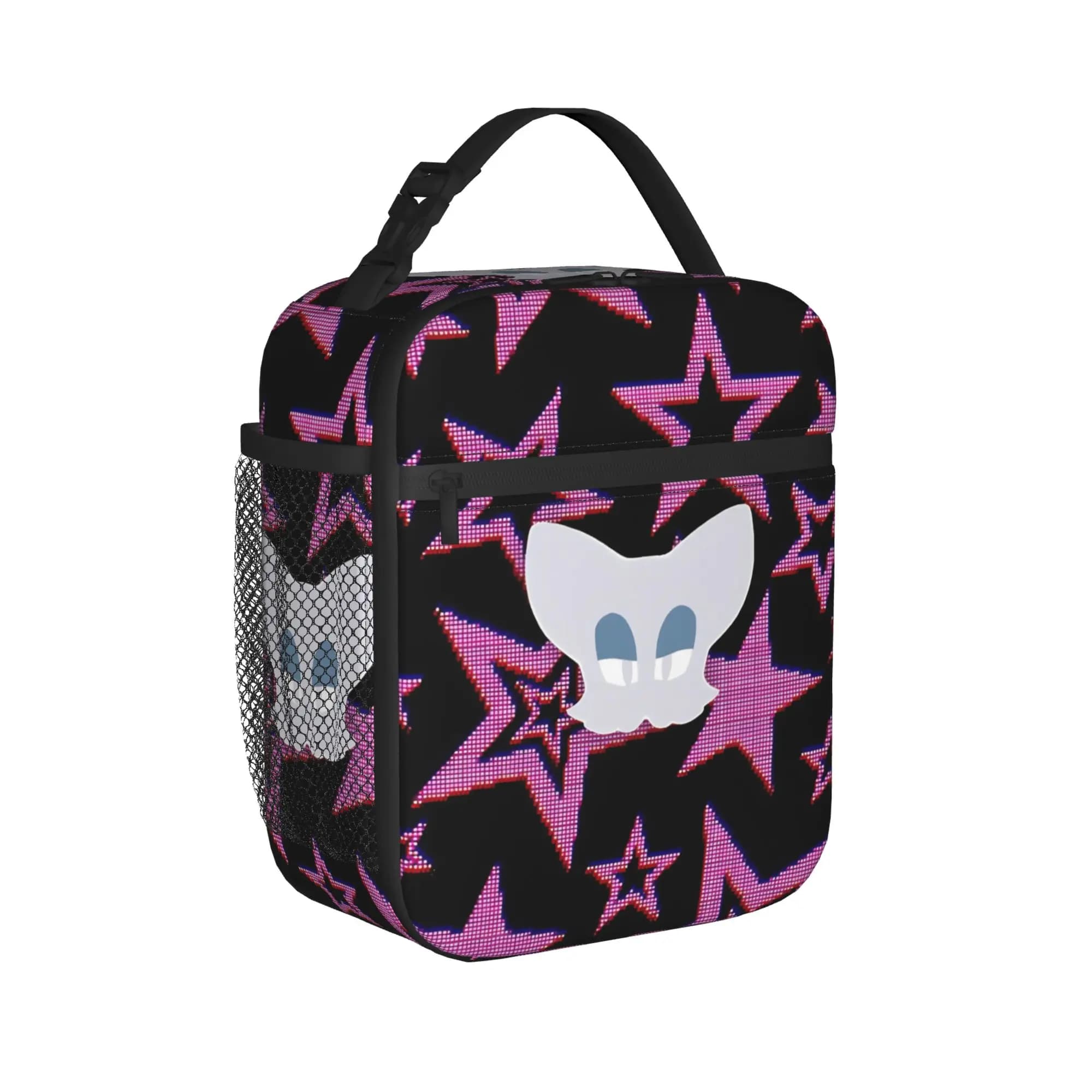 Shadow The Hedgehogs Thermal Insulated Lunch Bags for School Portable Food Container Bags Cooler Thermal Lunch Boxes