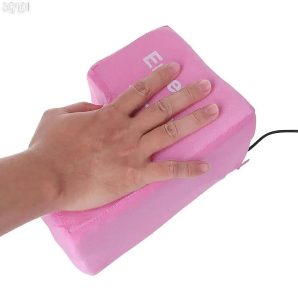 Tasto Enter Gigante Anti-Stress per Computer, Pulsante USB Enorme, Cuscino Decompressione, Accessori per Tastiera