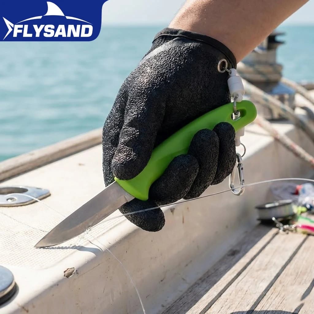 Guanti da pesca per esterni con magneti, in lattice antiscivolo, proteggono le mani dagli accessori per attrezzi da pesca che potrebbero irritare.