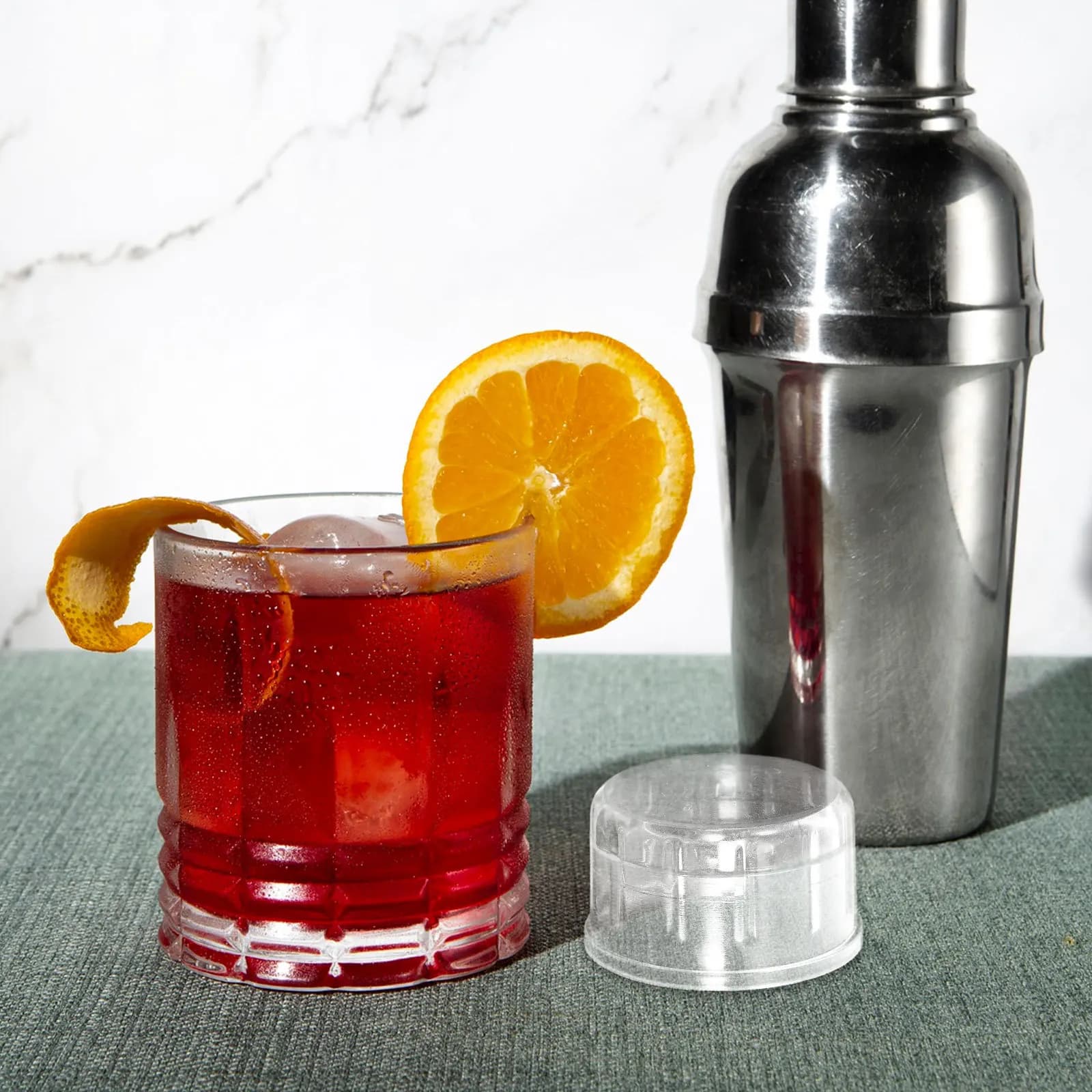 20 Pezzi Coperchi Antispruzzo per Shaker, Tappi di Ricambio Impermeabili per Bottiglie Mixer, Accessori da Bar e Cucina