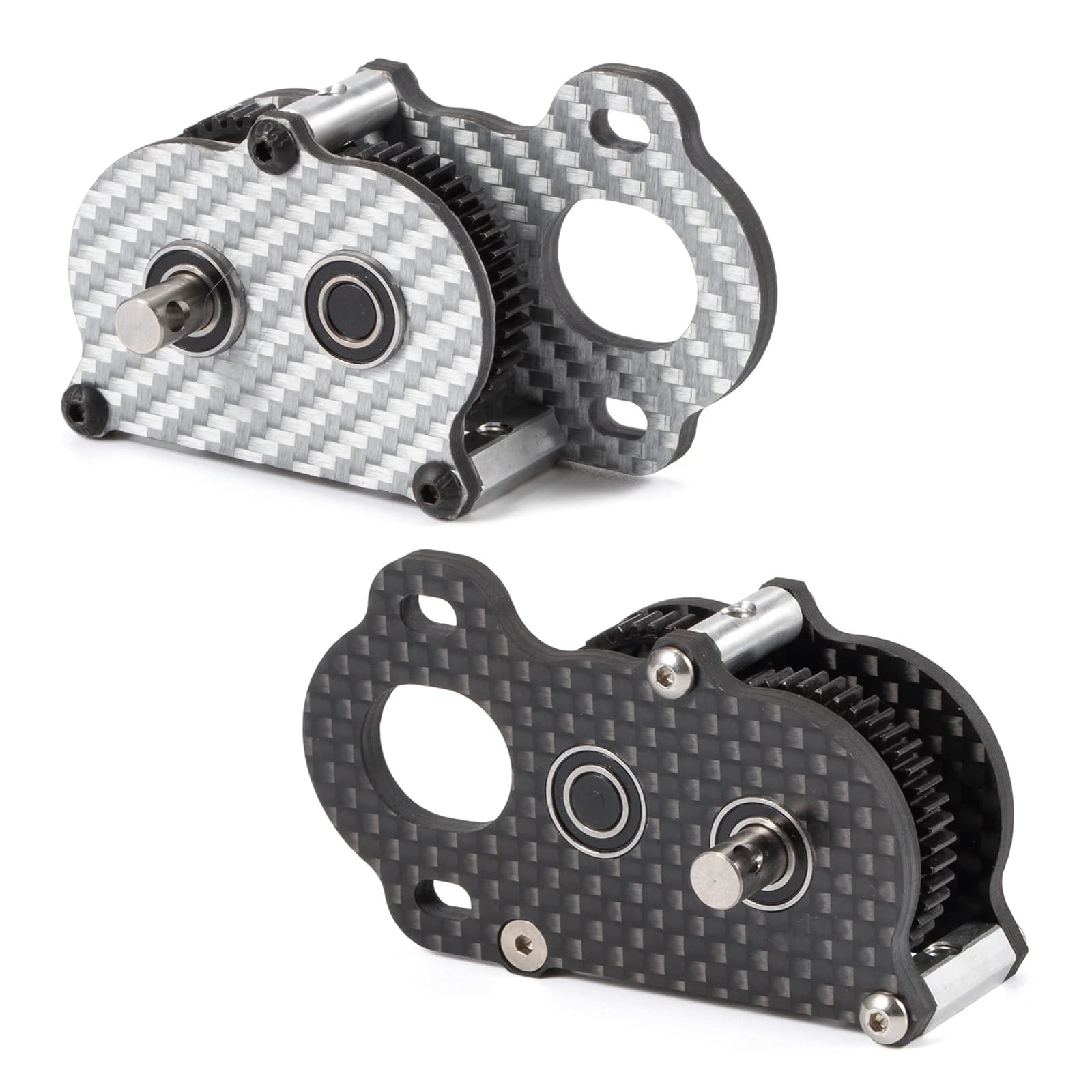 48P Ultraleggero LCG Trasmissione 35g Carbonio Minuscotto Cambio per Asse Dritto Axial AR44 AR45 Vanquish H10 F9 F10 Elemento Enduro RC