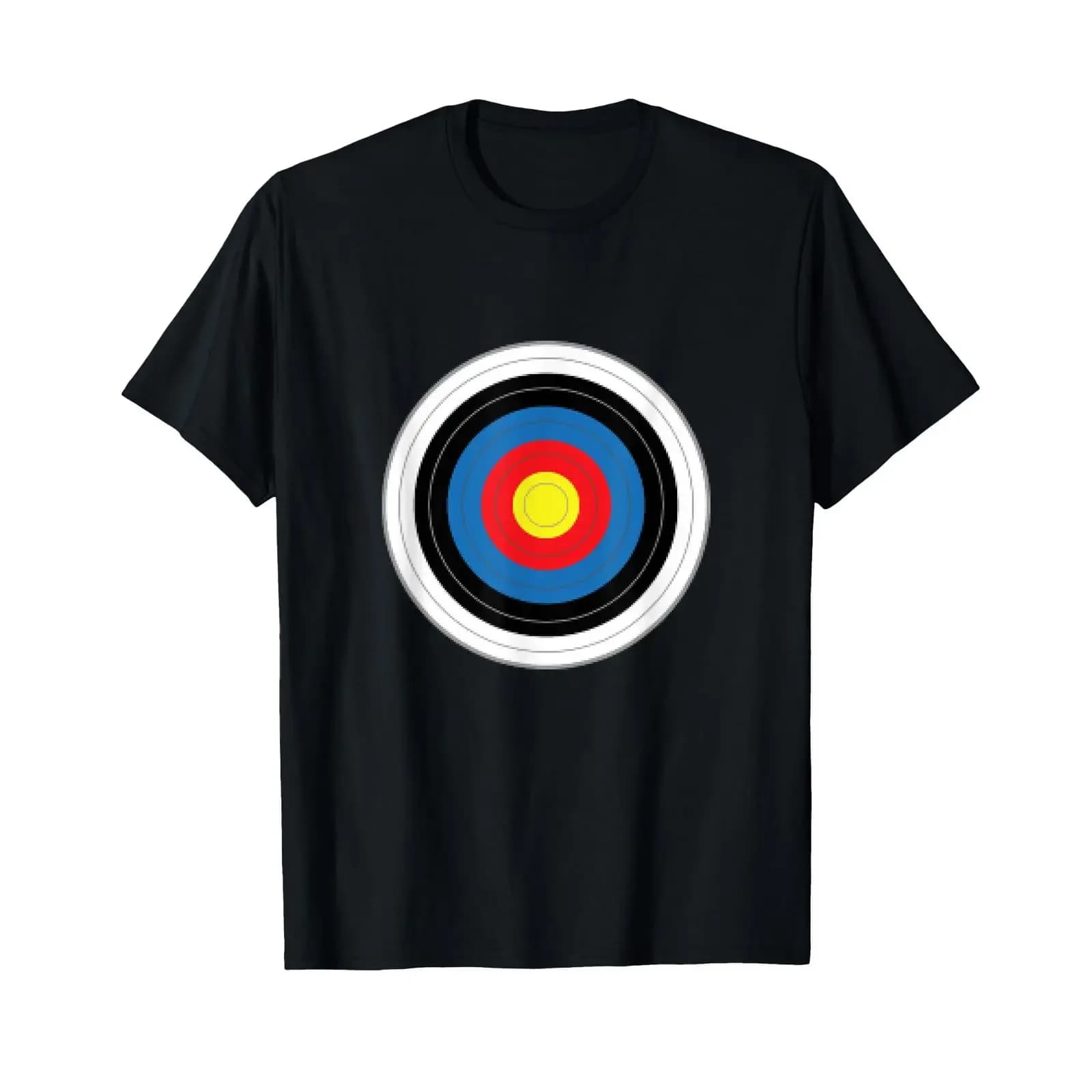 Target Archery Bullseye Funny T shirt vintage Washed Unisex Soft Stylish Casual designer clothes Slightly fashion Breathable