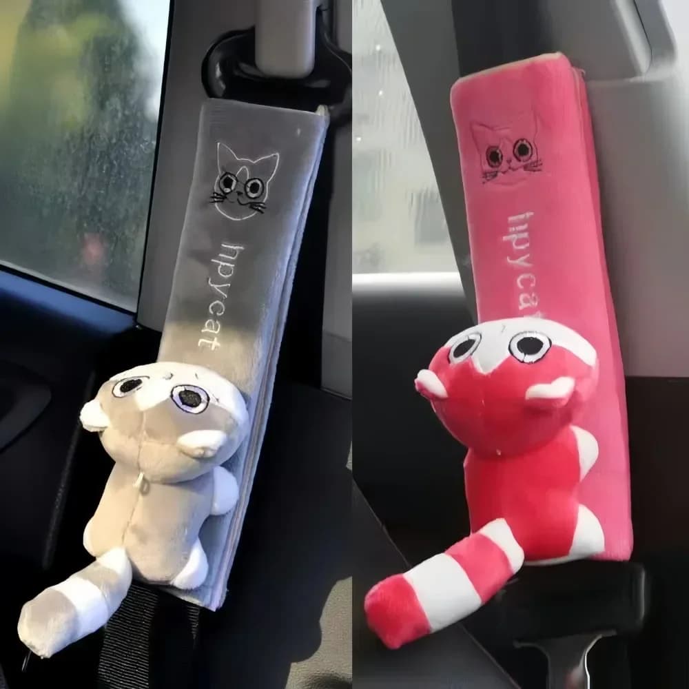 Copri cuscino per cintura di sicurezza auto, copri cintura di sicurezza con simpatici animali, universale
