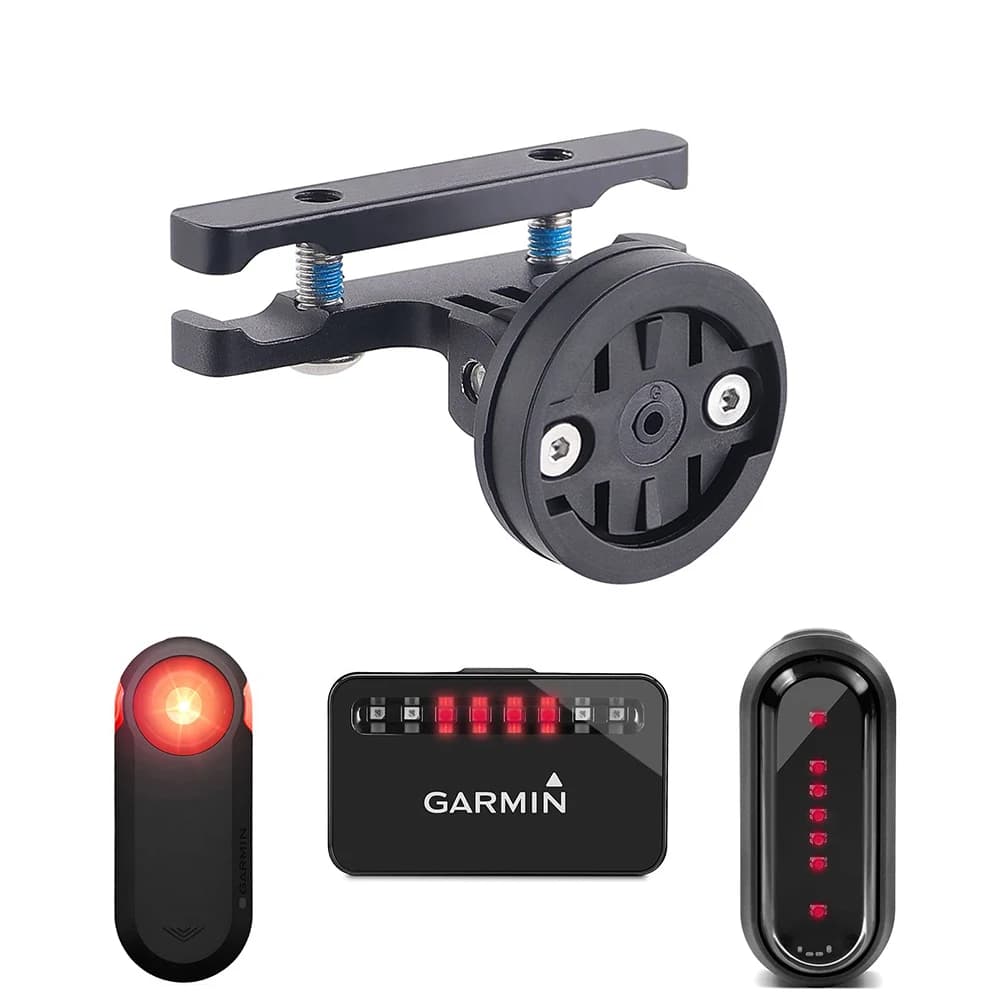 Staffa per reggisella fanale posteriore per bici Angolo regolabile Supporto per action camera da ciclismo Supporto per lampada da sella per bicicletta per radar Garmin Varia