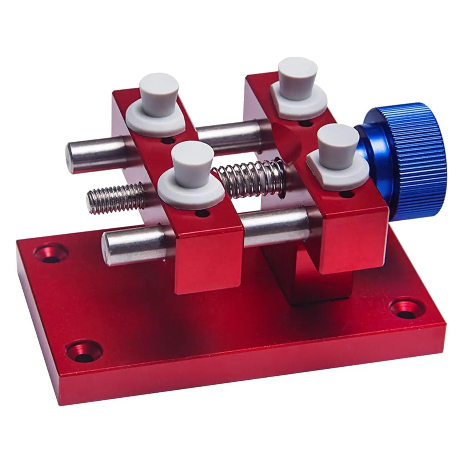 Supporto per Cassa Orologio, Strumento Portatile Professionale per Orologiai e Riparatori, Base in Metallo per Rimozione Cinturini, Accessorio per Uomo e Donna