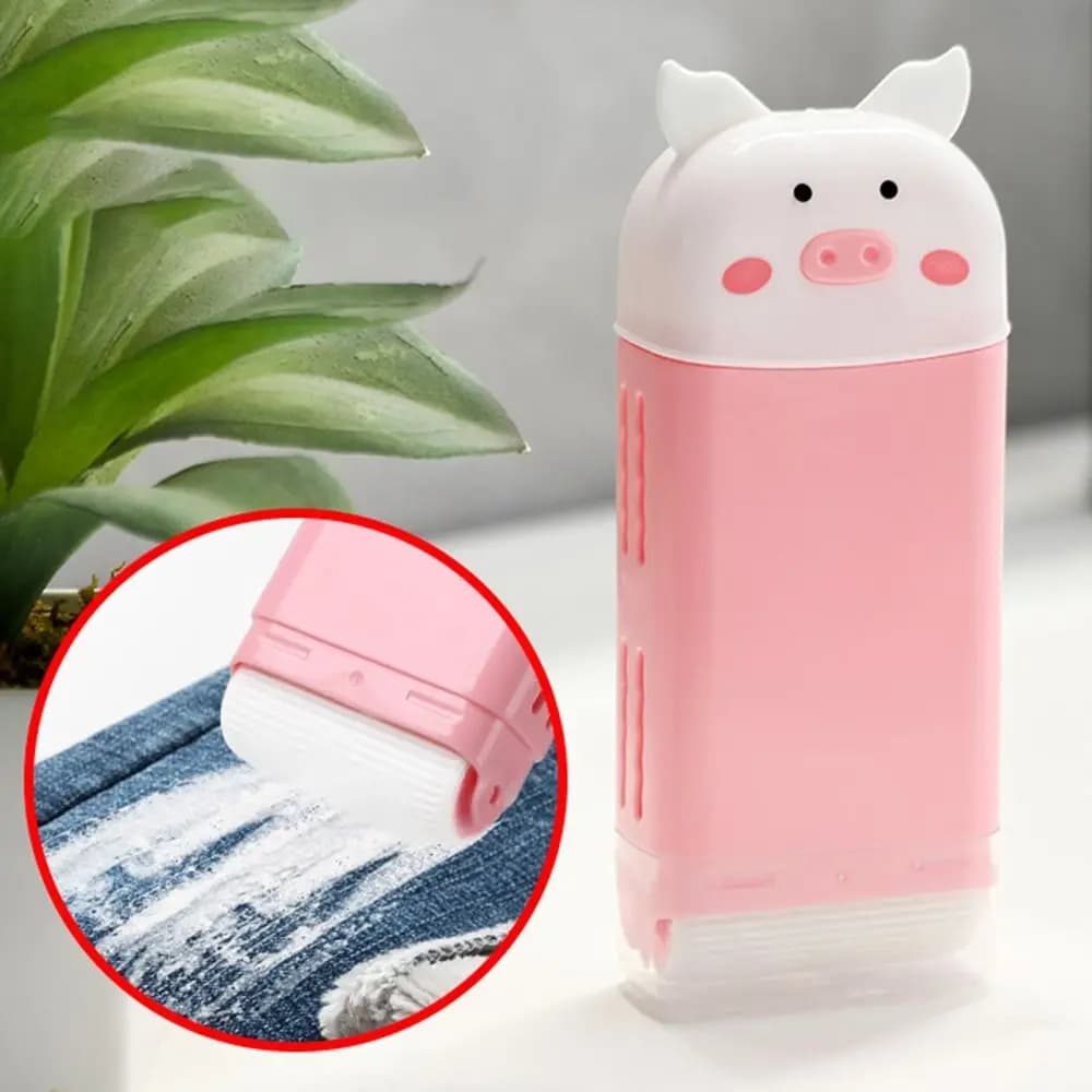 Travel soap dish portable bear cartoon bear with foam roller bathroom accessories for home waterproof