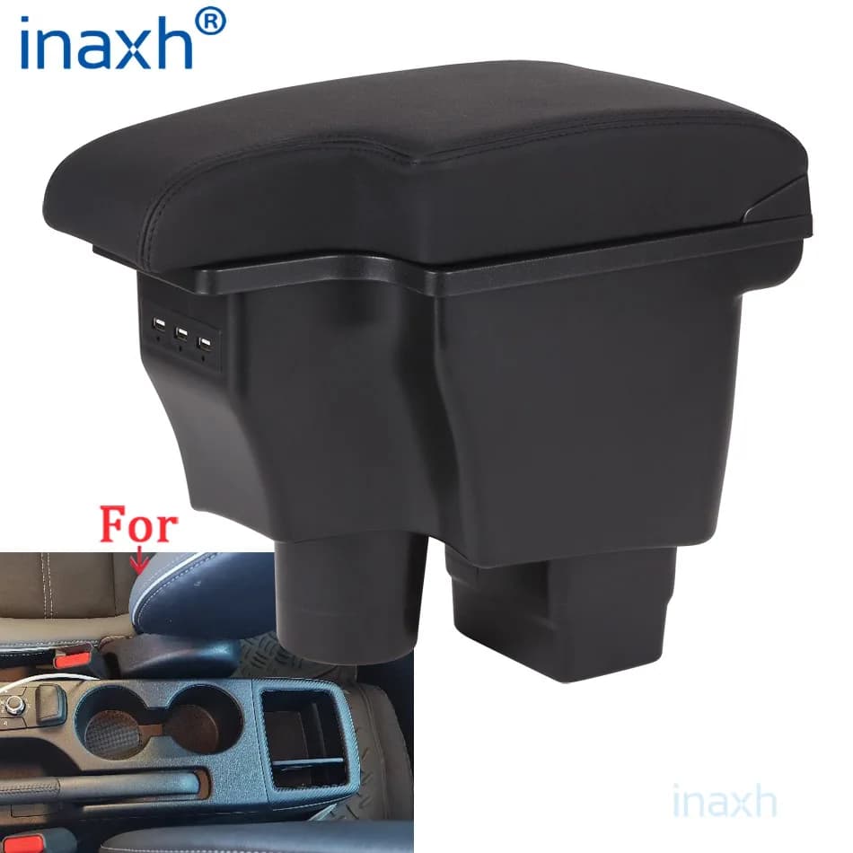 For Mazda CX-3 Armrest box Retrofit For Mazda 2 skyactiv version cx3 CX-3 Car Armrest Storage box car accessories Charging USB