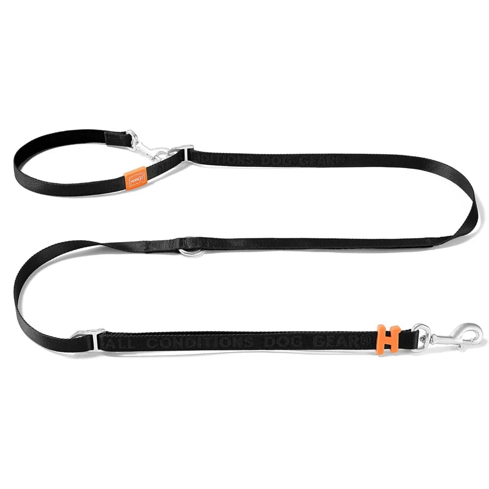 Guinzaglio per Cani a Mani Libere, Guinzaglio da Vita a Tracolla con Maniglia Imbottita in Nylon Regolabile per Passeggiate, Corsa e Jogging per Cuccioli e Cani di Piccola e Grande Taglia