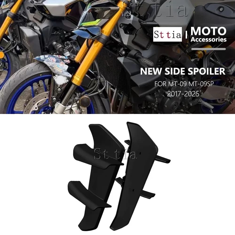 Alette Aerodinamiche Laterali Sportive per Moto Naked, Spoiler Deflettori per YAMAHA MT-09 MT09 SP 2017-2025