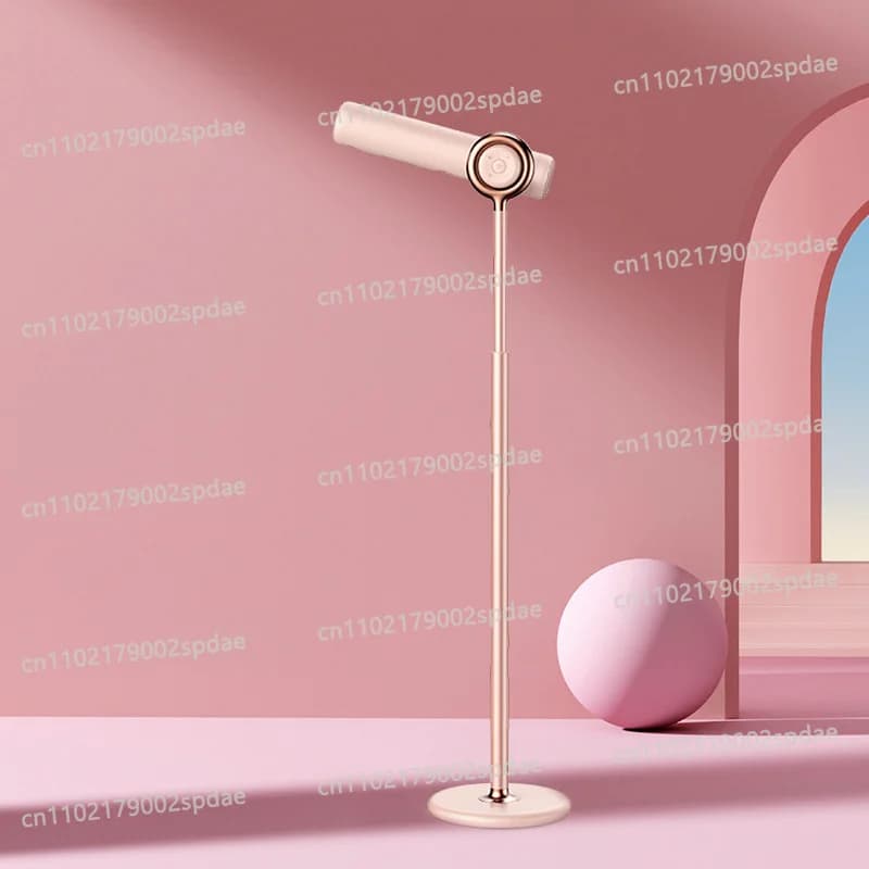 Vertical hair dryer, household high-power hair dryer, negative folding standing double air outlet hair dryer