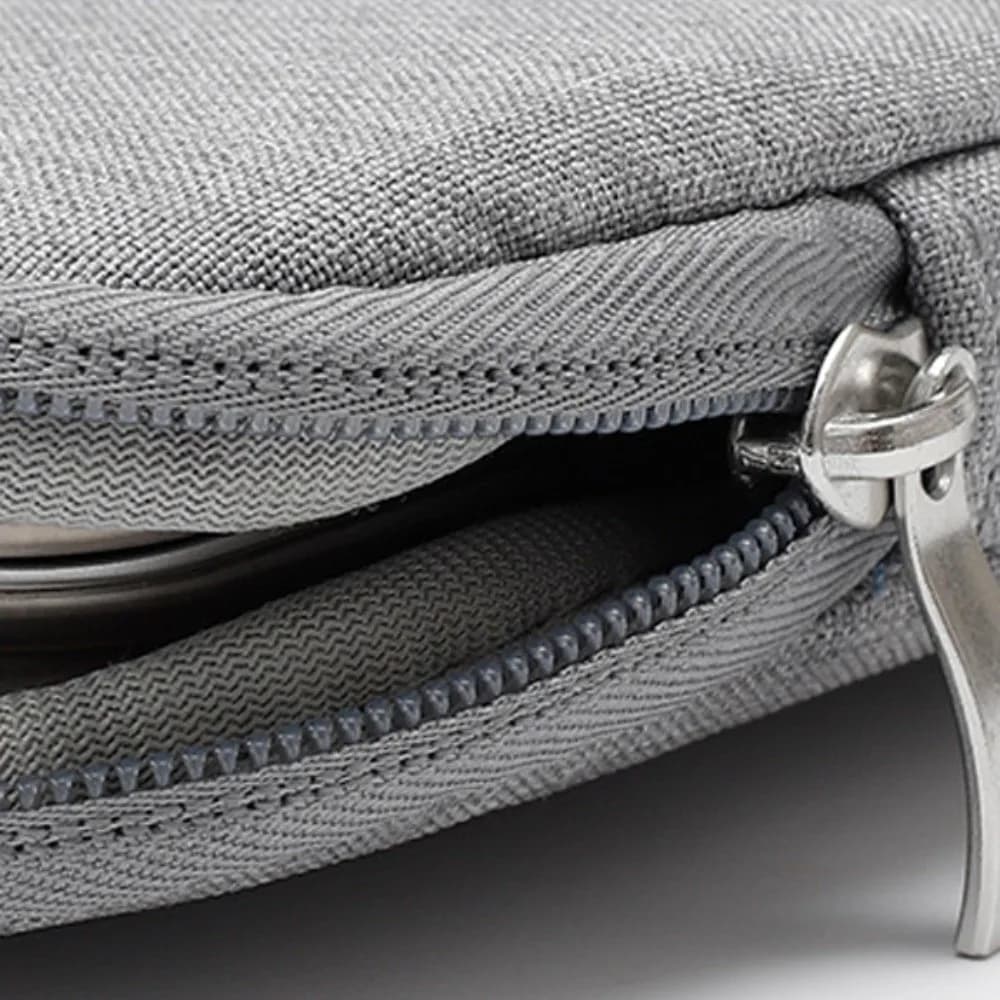 Con maniglia Borse per laptop portatili Custodia per laptop leggera con doppia cerniera Custodia per notebook in materiale morbido impermeabile Uso per ufficio