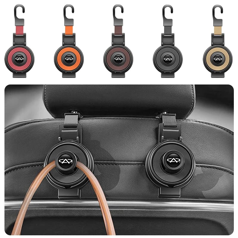 Seggiolino auto Poggiatesta Gancio Auto Portabicchieri Organizzatore Gancio Accessori Auto Per Chery Tiggo 5 2 3 7 PRO 8 5X IQ QQ Fulwin Face