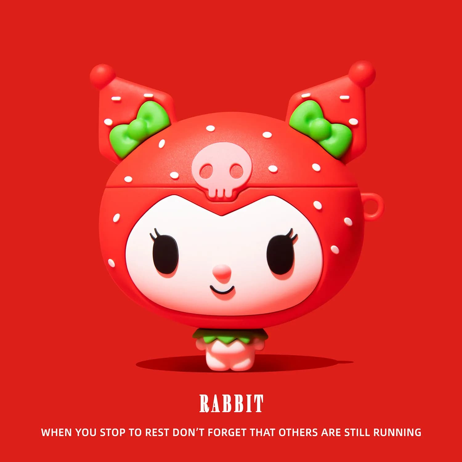 Cute Strawberry Kuromi Earphone Cover For Apple Airpods 4 Pro2 Pro3 Silicone Bluetooth Headphone Protective Cover With Accessory