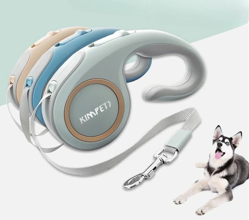 Guinzaglio retrattile automatico per cani e gatti, guinzaglio per cani da esterno, accessori per cani