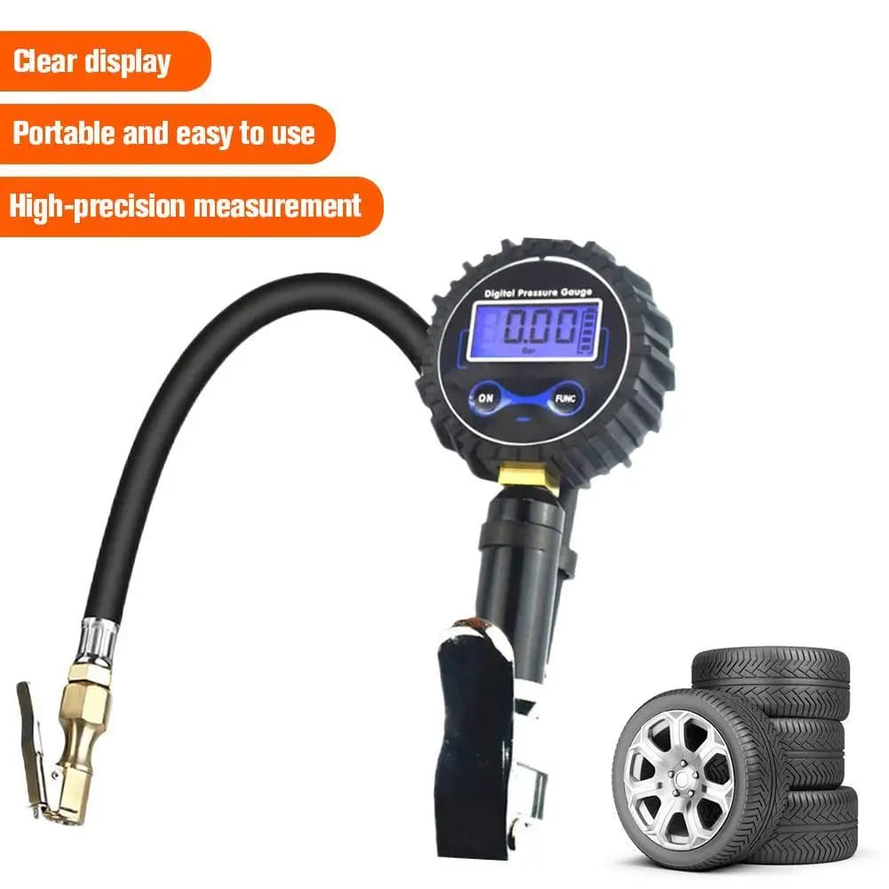 12V 200PSI Mini Compressore d'aria Doppio Cilindro Gonfiatore per pneumatici per carichi pesanti con luce a LED Pompa di aria elettrica per auto Pompa gonfiabile automatica