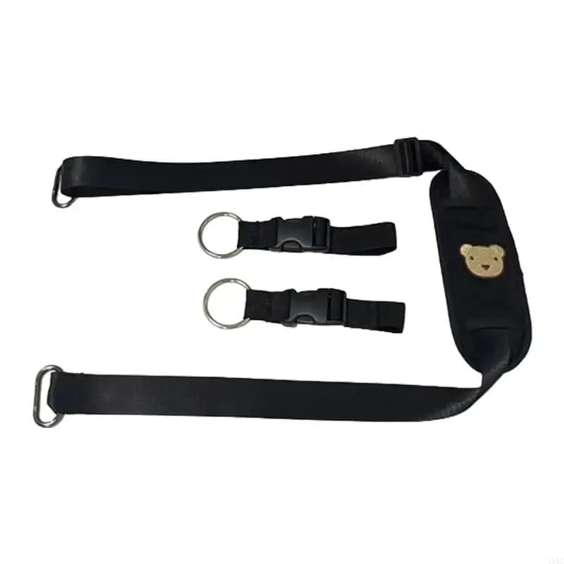A5yc Functional Baby Patroller Hook Cancellatura rapida Cinta bloccaggio Secure Secure Blacking Costruzione in poliestere