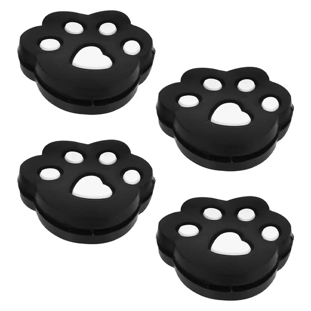 4 Pezzi Ammortizzatori per Racchette da Tennis in Silicone, Assorbitori di Vibrazioni, Accessori Leggeri per Attrezzatura da Tennis