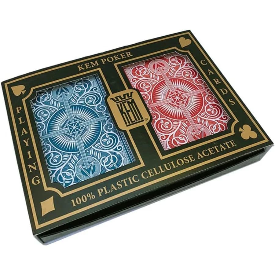 Carte da gioco con indice Jumbo Arrow per trucchi magici professionali e giochi CasinoStyle Segni indice di grandi dimensioni per una facile lettura di carte Du