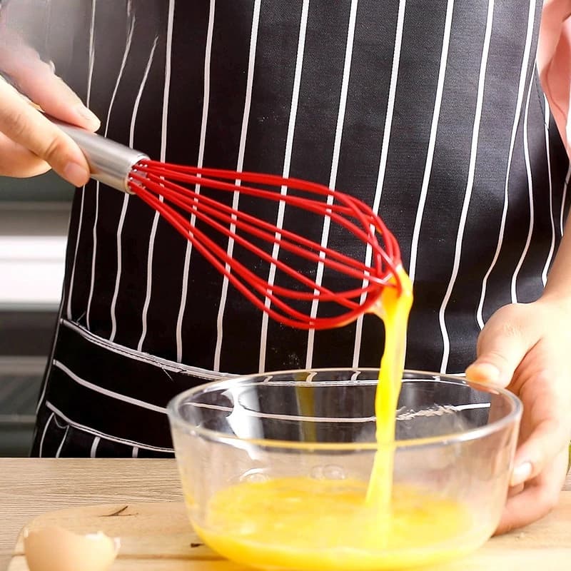 Hot 8/10/12 Inch Stainless Steel Egg Stirring Balloon Whisk Manual Egg Beater Mixer Kitchen Baking Utensil Cream Butter Whisk