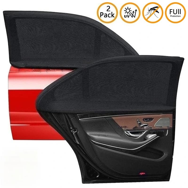 Zanzariera estiva per parabrezza auto – Copertura universale per veicoli, protezione da insetti e zanzare, isolamento dal calore solare