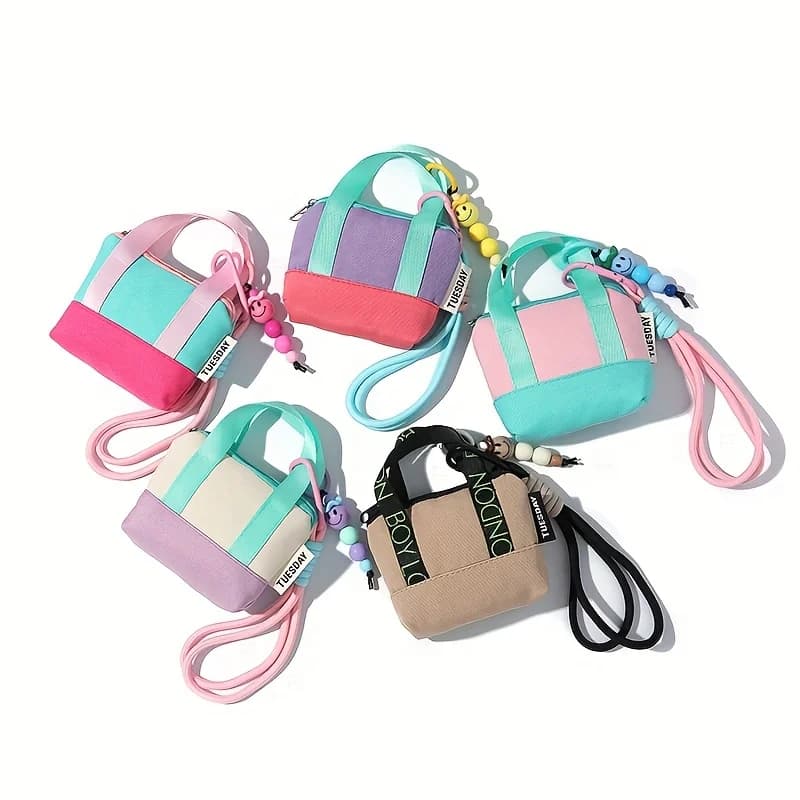Set di 3 custodie organizer per auricolari Dopamine, multifunzionali per riporre monete e carte, set di custodie protettive portatili.