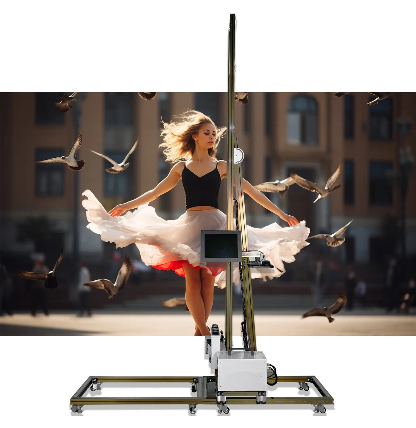 Nuovi prodotti Prezzo Macchina da stampa su parete Macchina da stampa da parete UV Pittura Stampante da parete verticale automatica 3D